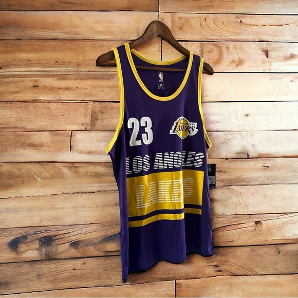 NBA Los Angeles Lakers LeBron James NBA Tank Top Shirt - Picture 3 of 9